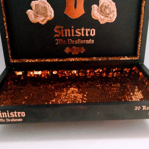 Suenos de Saundra Upcycled, EXTREMELY RARE, Sinistro Cigar Box, Accent - Picture 7 of 10